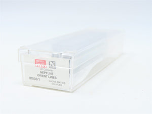 N Scale Micro-Trains MTL 81030/1 NOL Neptune Orient Lines 40' Container #4180892