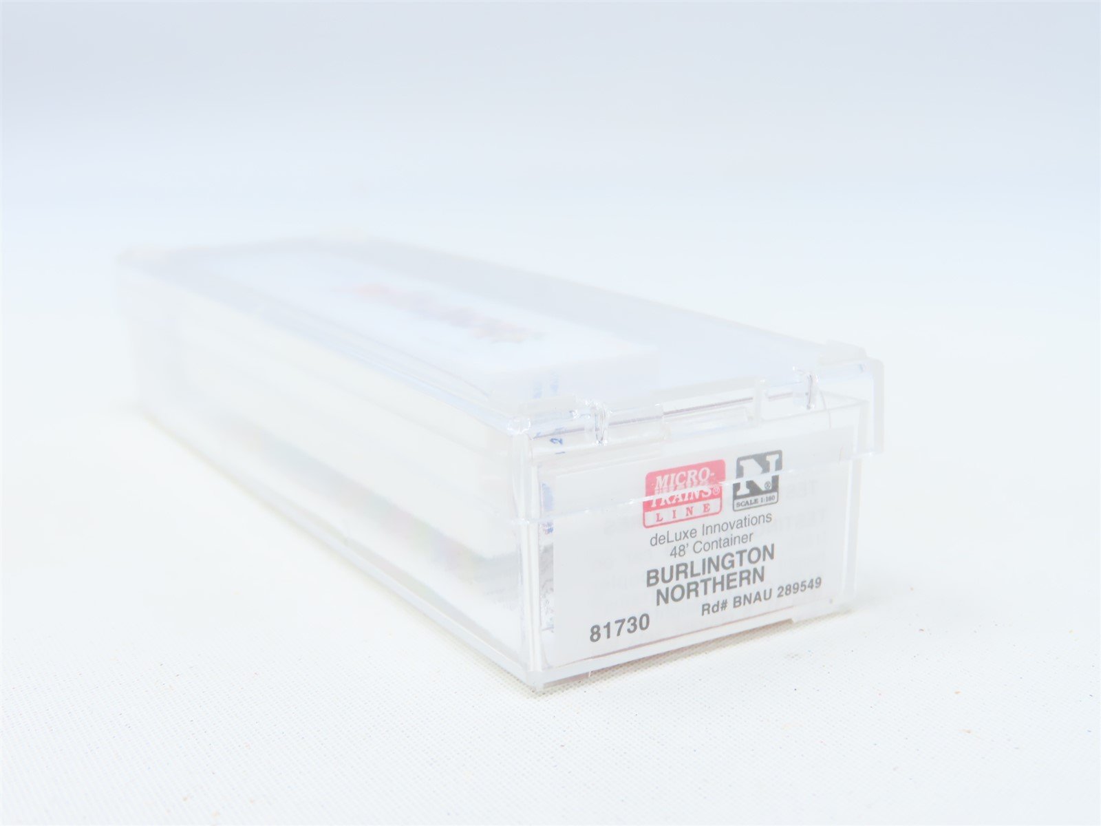 N Micro-Trains MTL #81730 BNAU Burlington Northern 48' Container - Montreal