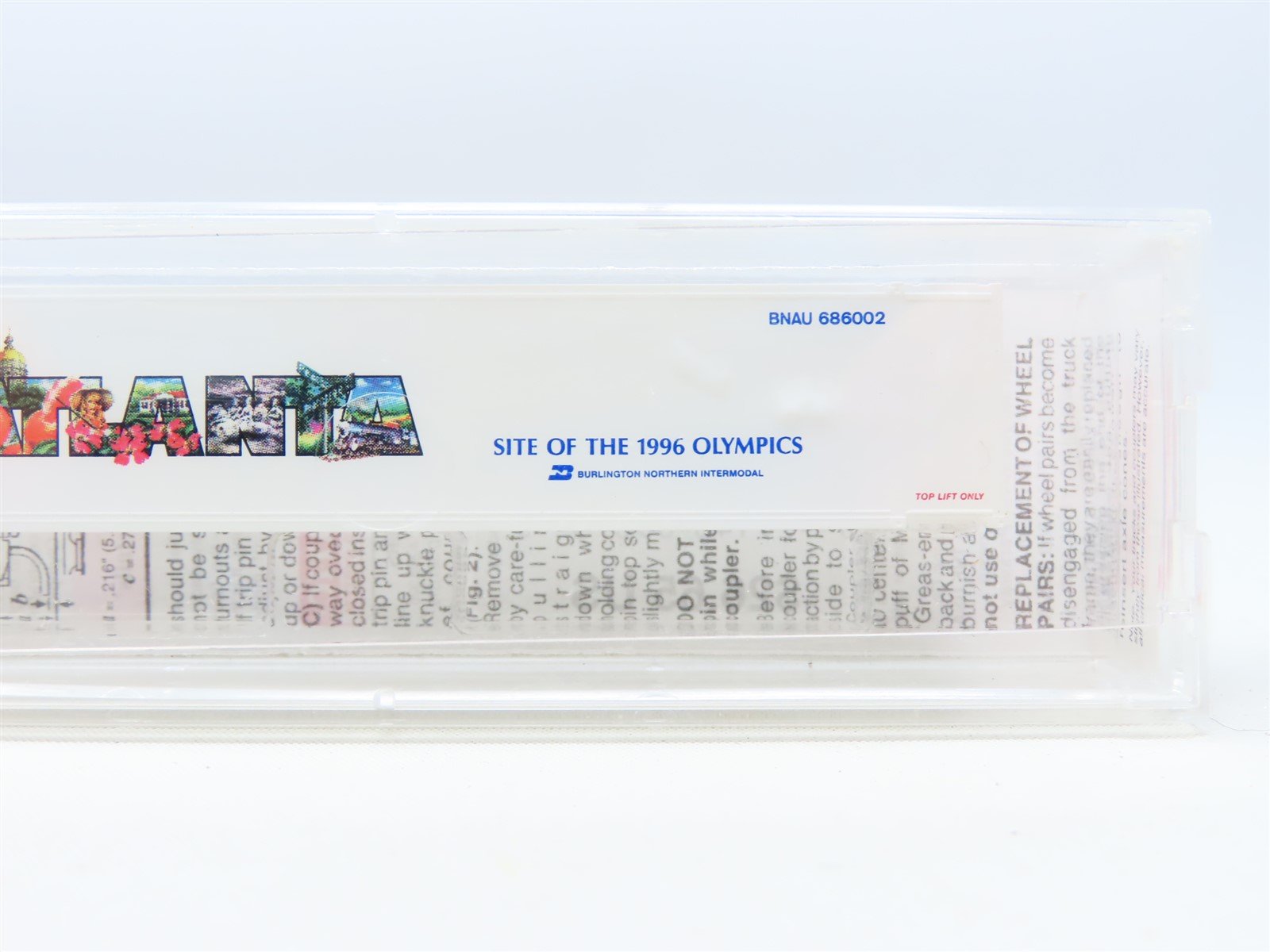 N Scale Micro-Trains MTL 81710 BNAU Burlington Northern 48' Container - Atlanta