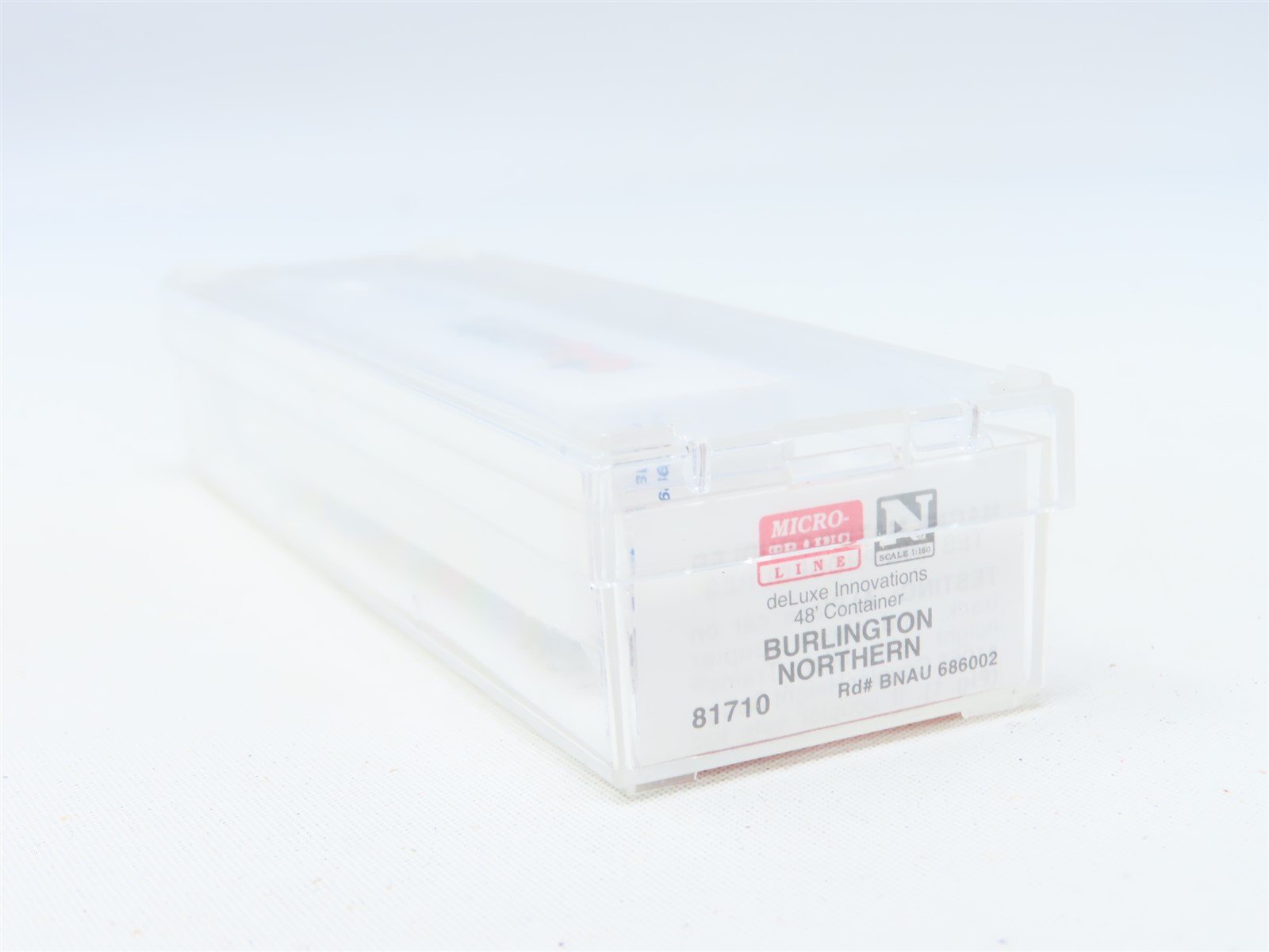 N Scale Micro-Trains MTL 81710 BNAU Burlington Northern 48' Container - Atlanta