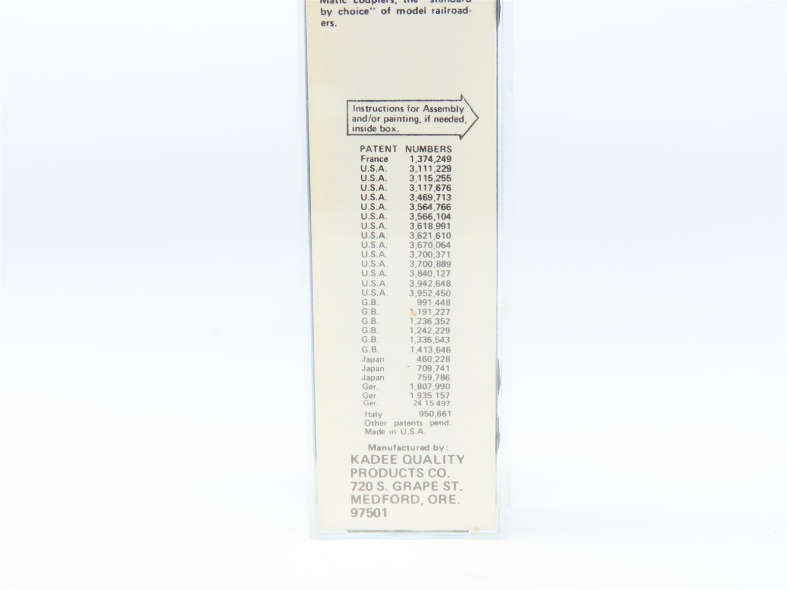 N Scale Kadee Micro-Trains MTL #36050 LNAC 50' Double Plug Door Box Car #5015