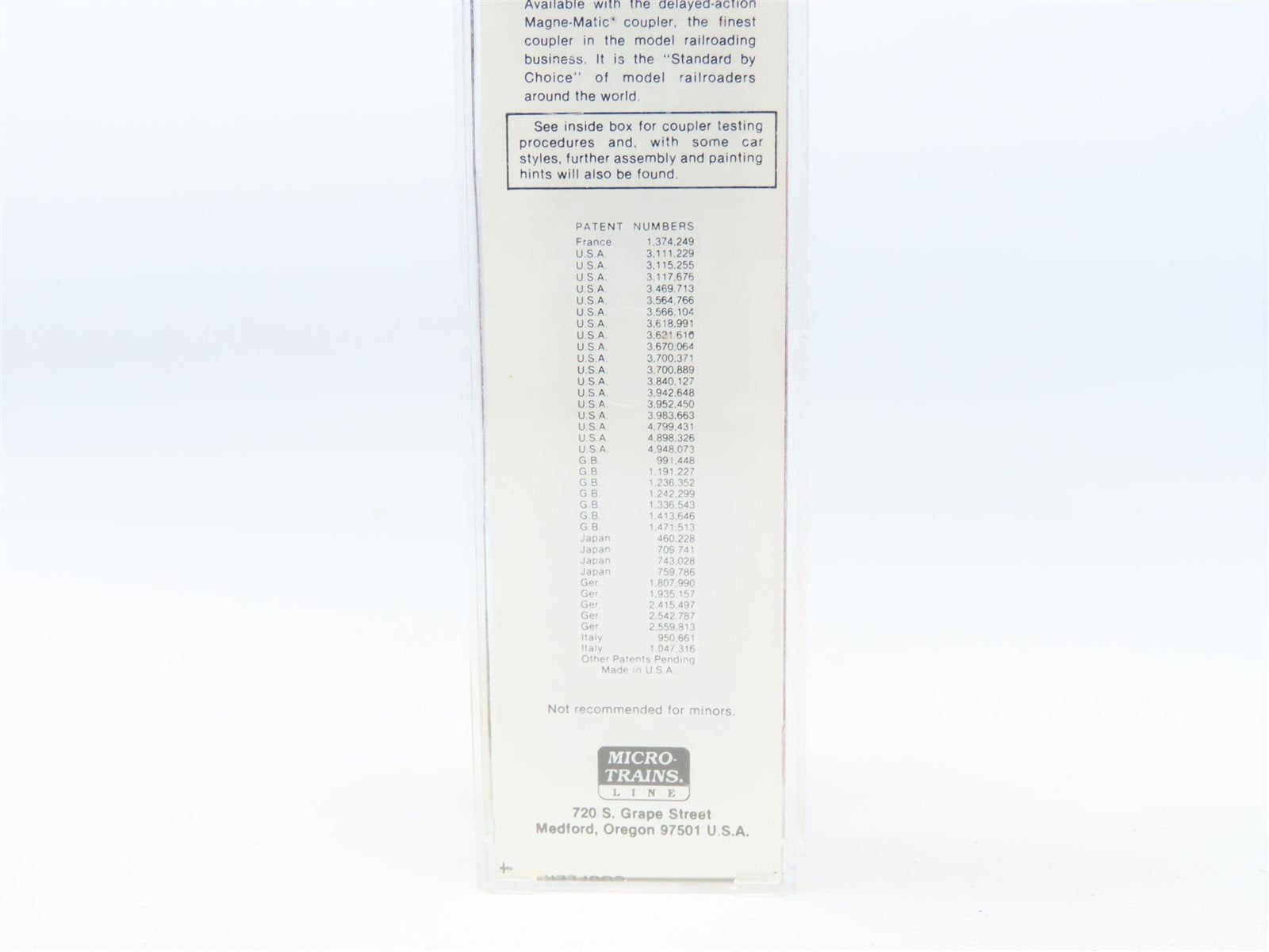 N Scale Micro-Trains MTL #33010 GN Great Northern 50' Box Car #17833