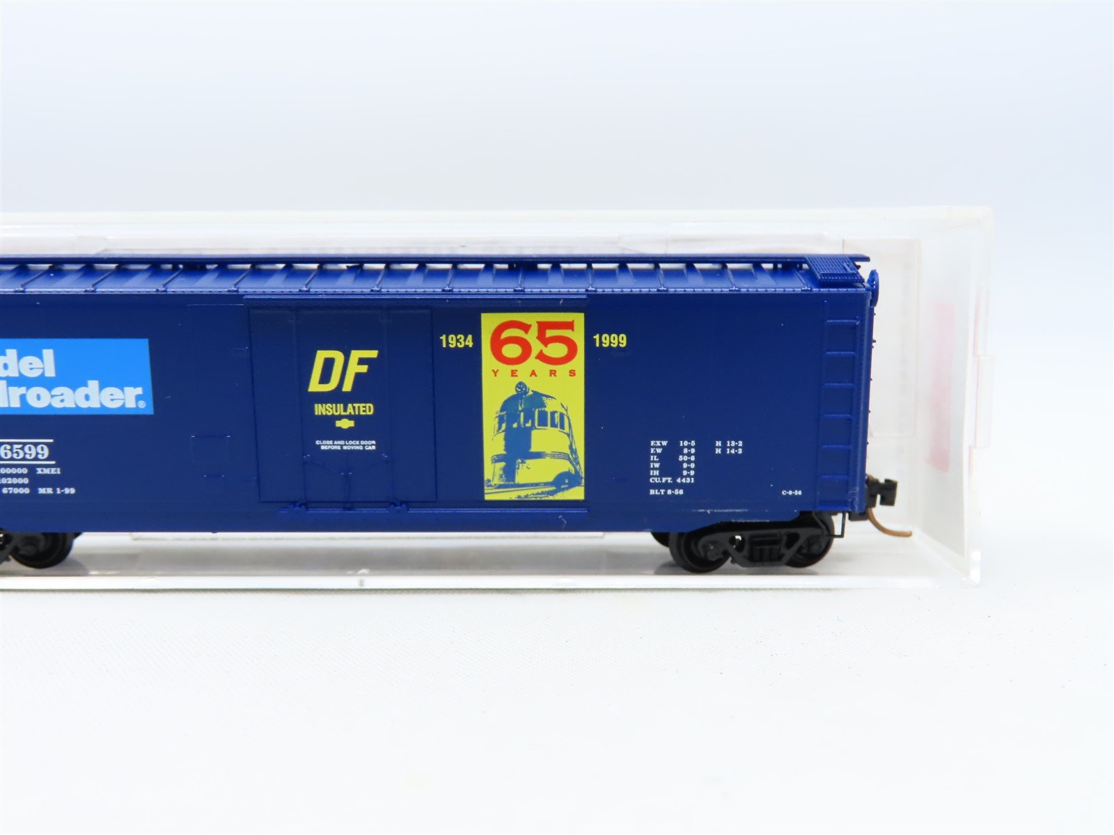 N Scale Micro-Trains MTL #32360 MR Model Railroader 65 Years 50' Box Car #346599