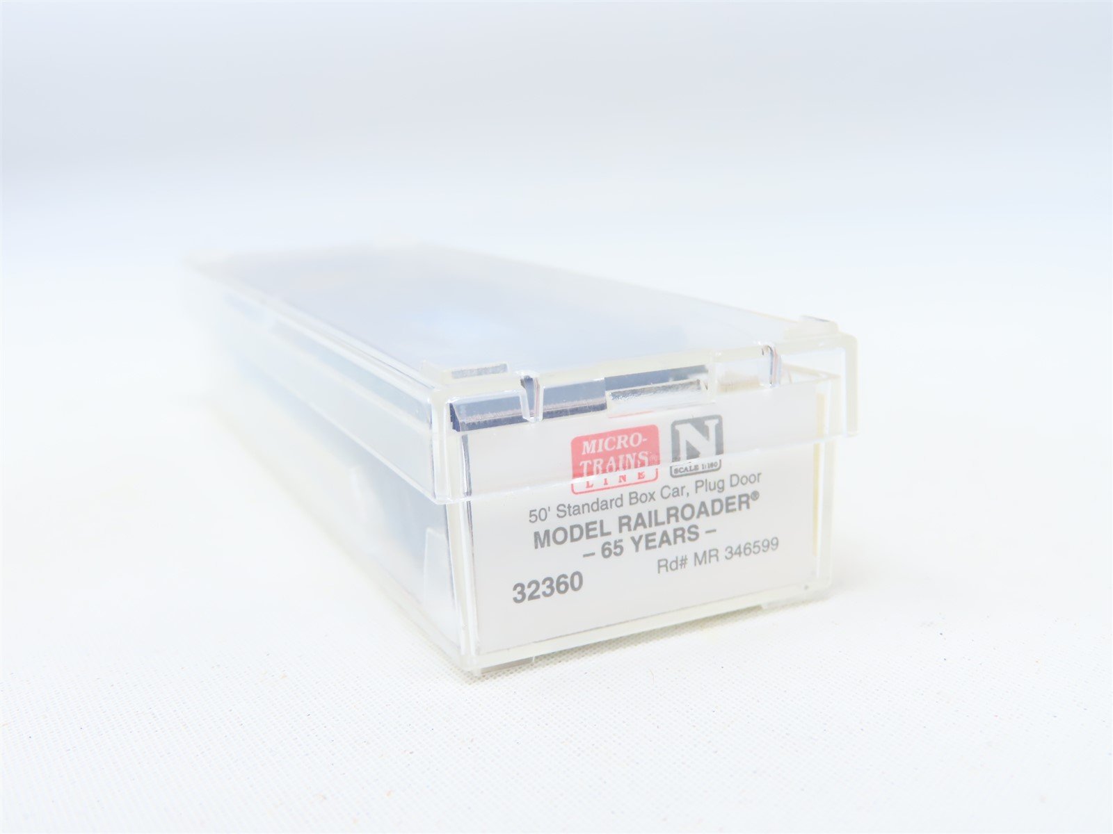 N Scale Micro-Trains MTL #32360 MR Model Railroader 65 Years 50' Box Car #346599