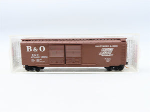 N Scale Micro-Trains MTL #34070 B&O Sentinel Service 50' Box Car #471415