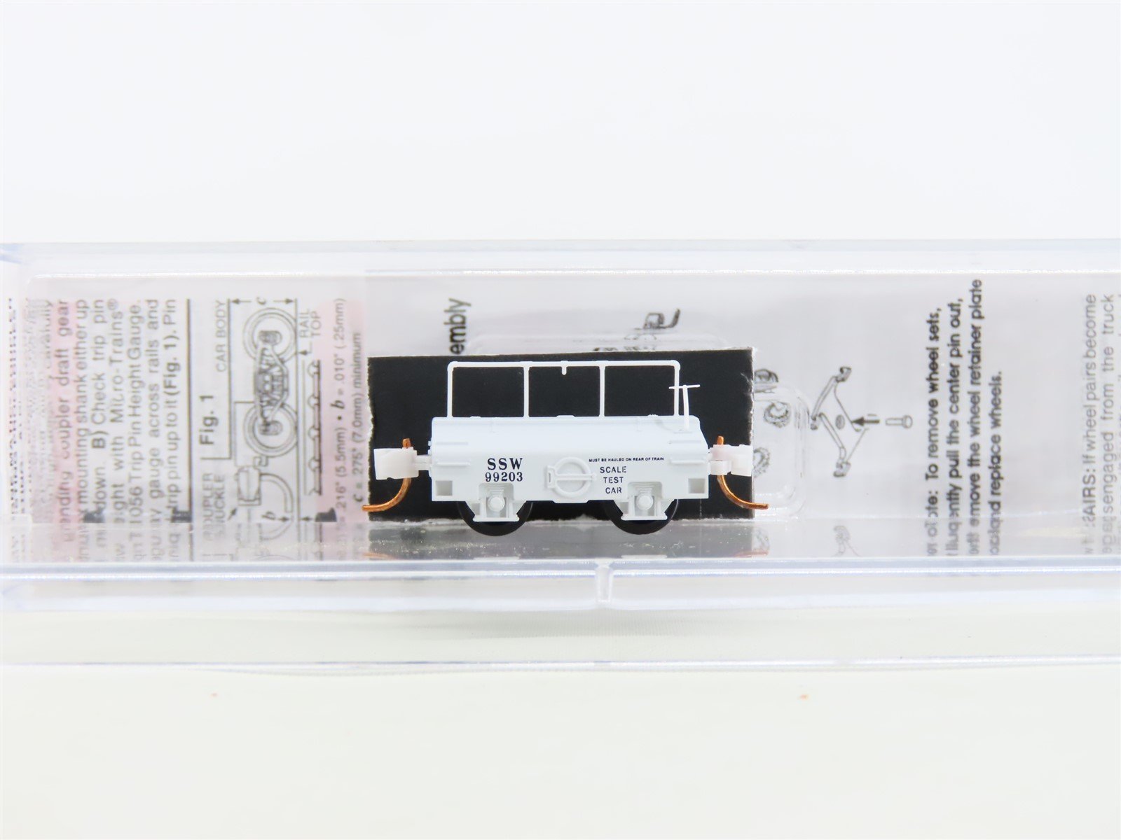 N Micro-Trains MTL 12100040 SSW St. Louis Southwestern Scale Test Car #99203