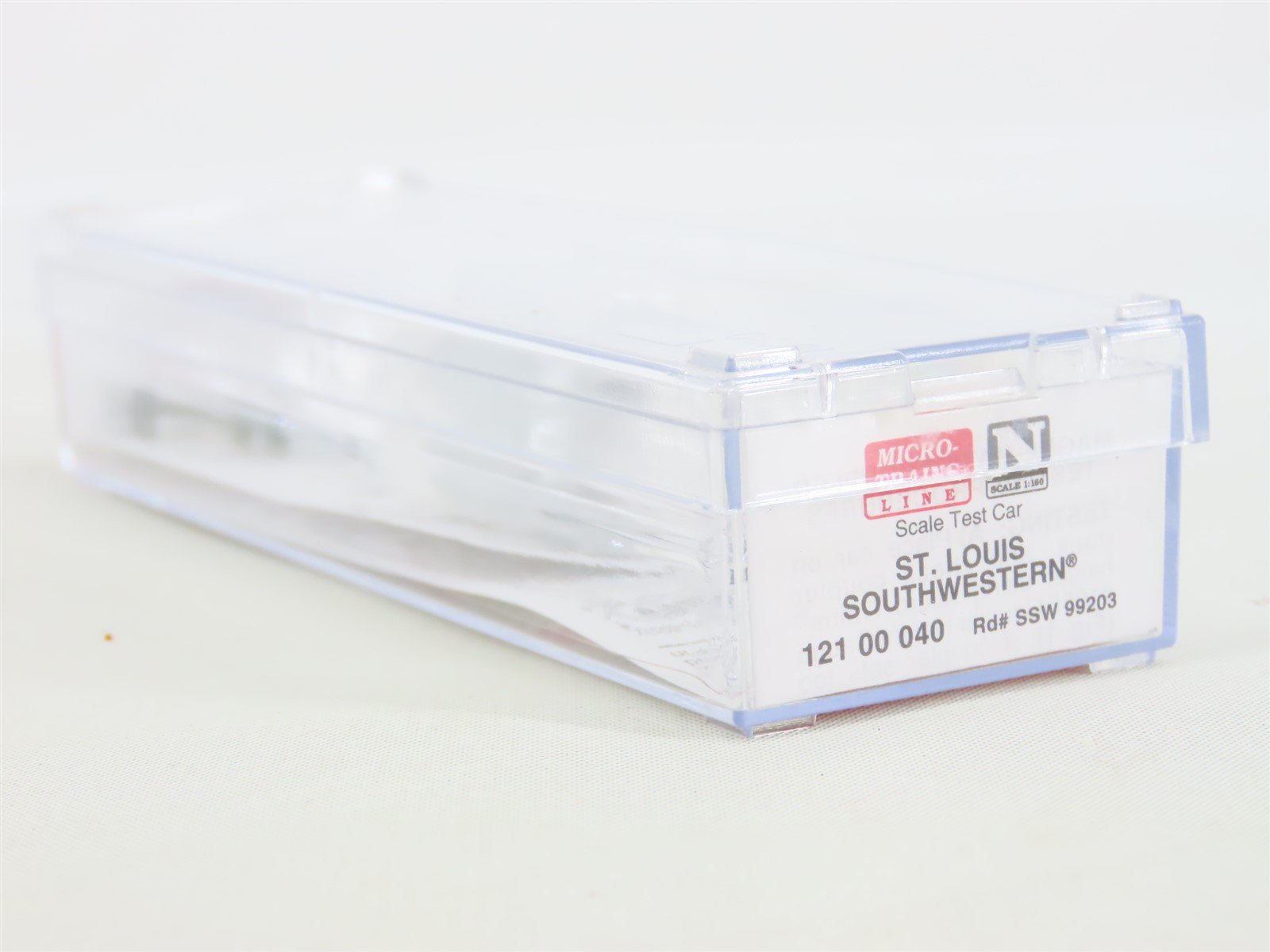 N Micro-Trains MTL 12100040 SSW St. Louis Southwestern Scale Test Car #99203