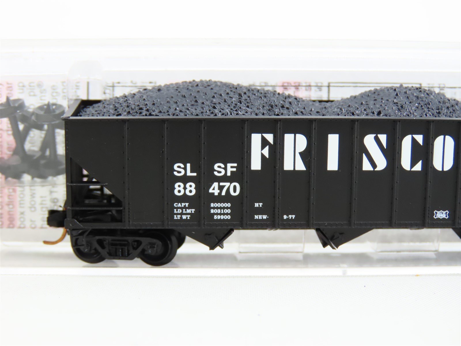 N Scale Micro-Trains MTL 10800170 SL-SF Frisco 3-Bay Open Hopper #88470