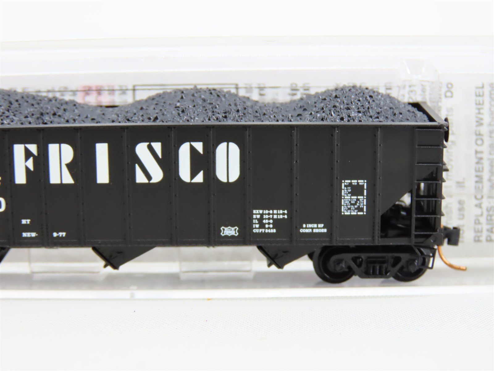 N Scale Micro-Trains MTL 10800170 SL-SF Frisco 3-Bay Open Hopper #88470