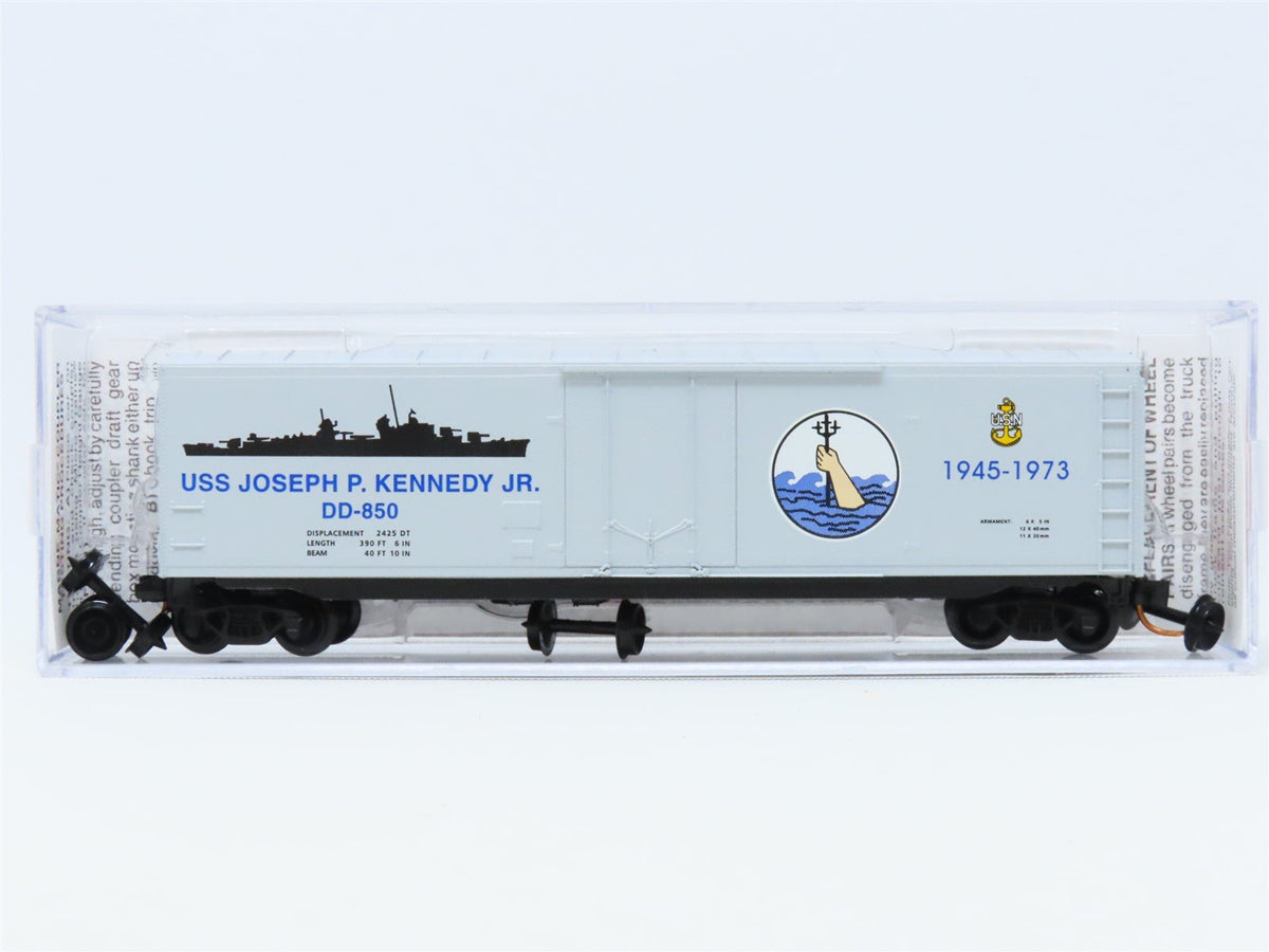 N Scale Micro-Trains MTL 03800404 USS Joseph P. Kennedy, Jr. 50&#39; Box Car #DD-850