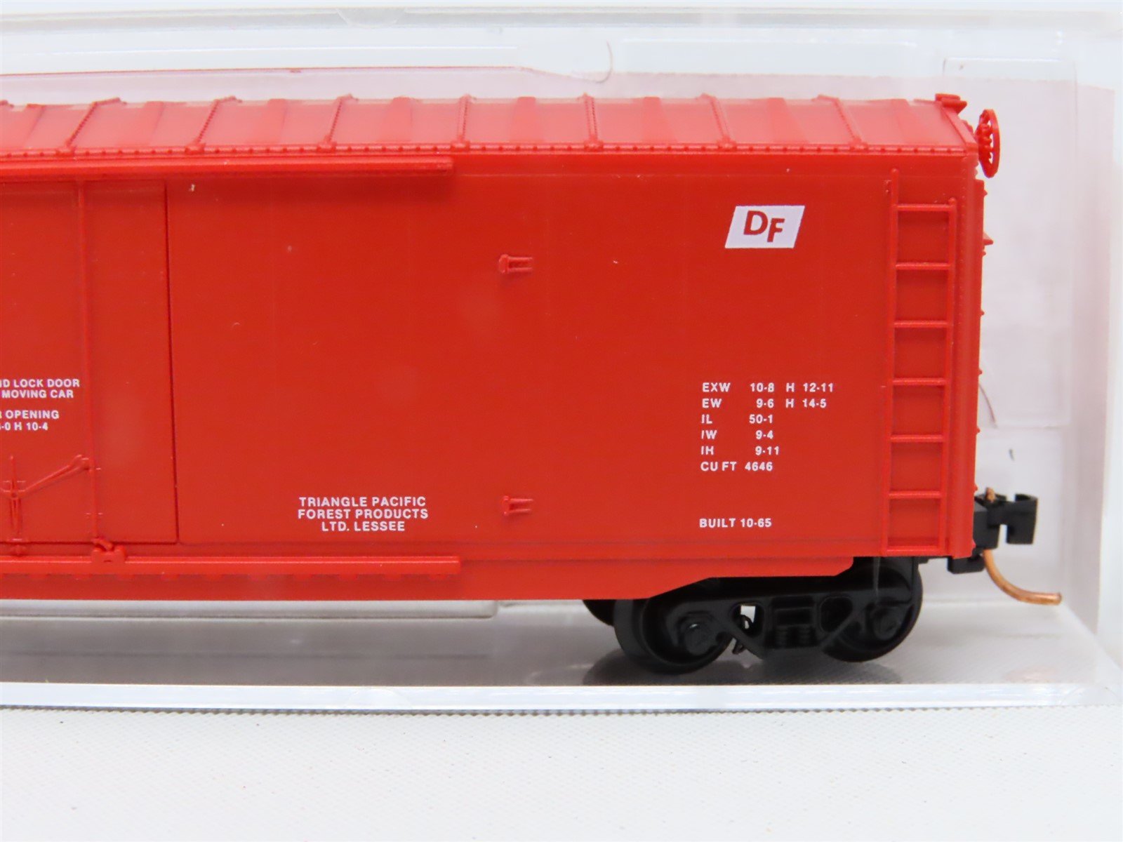 N Scale Micro-Trains MTL #38130 TPFX Triangle Pacific 50' Box Car #5515