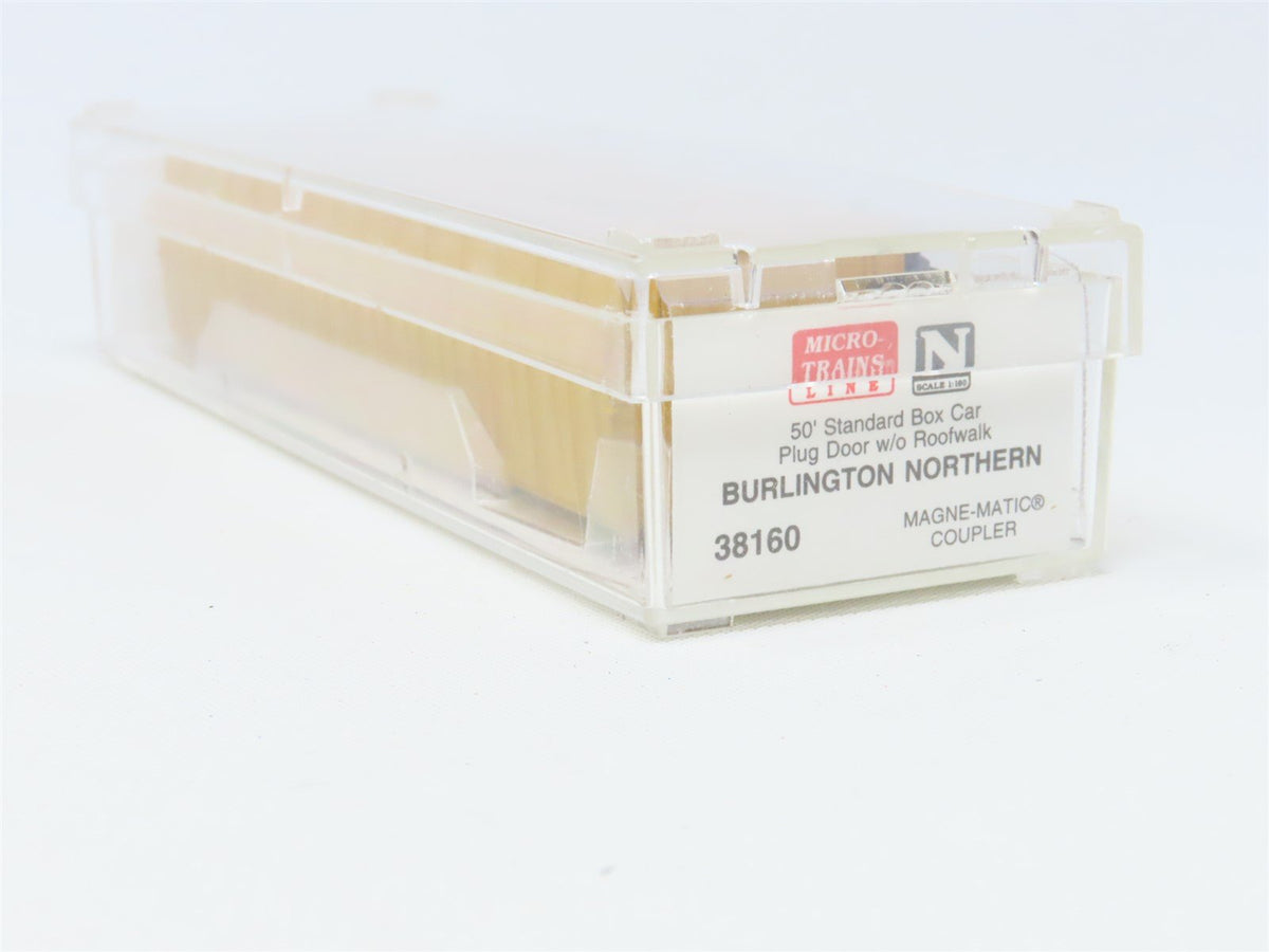 N Scale Micro-Trains MTL #38160 WFE BN Burlington Northern 50&#39; Box Car #745461