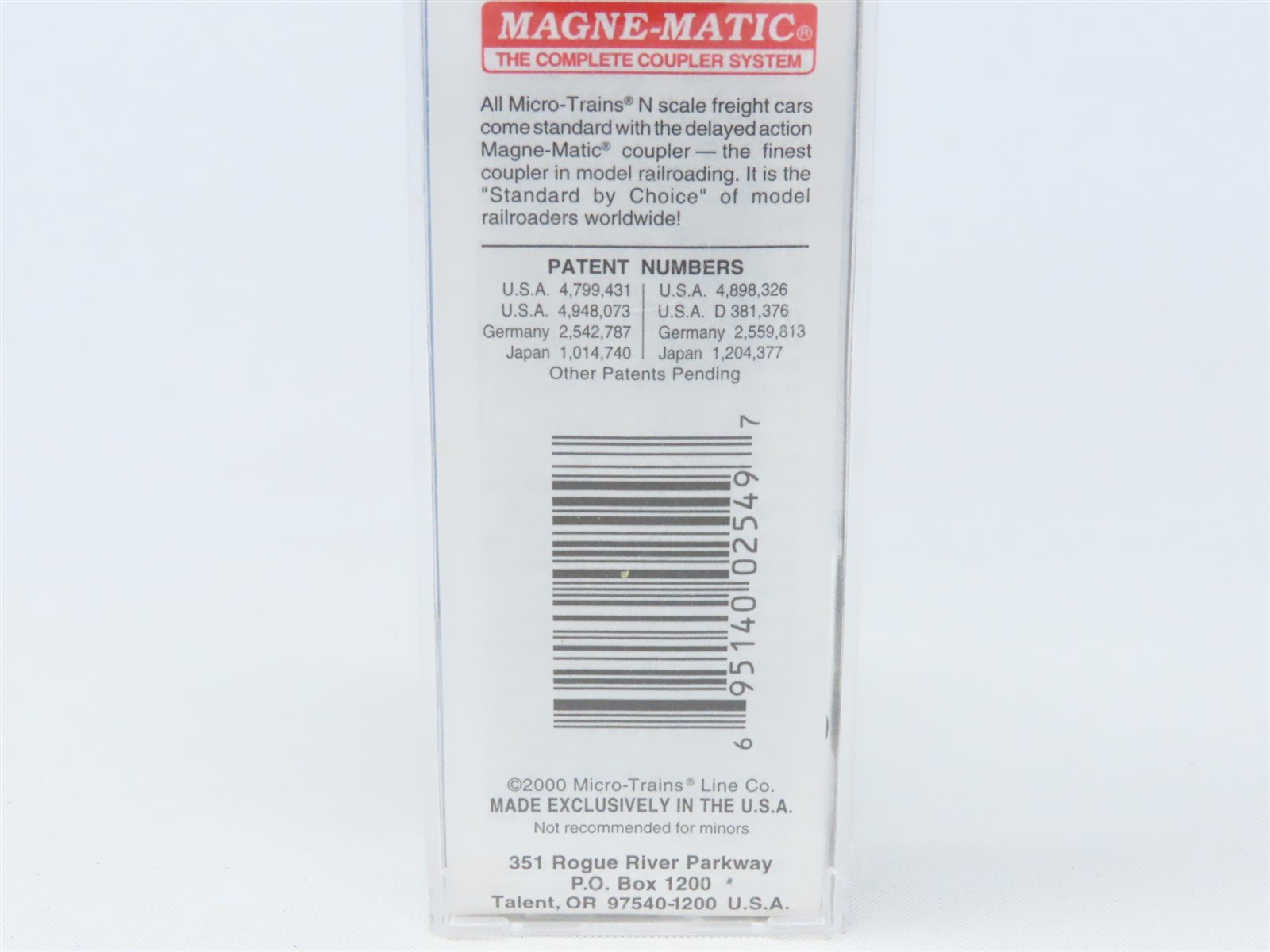 N Scale Micro-Trains MTL #38270 GN 