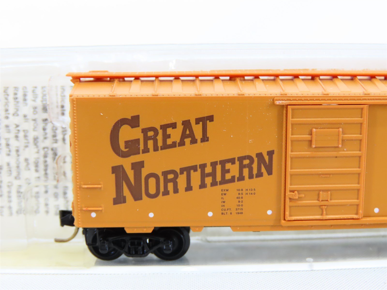 N Micro-Trains MTL #20190 GN Great Northern Circus Train 40' Box Car #18007