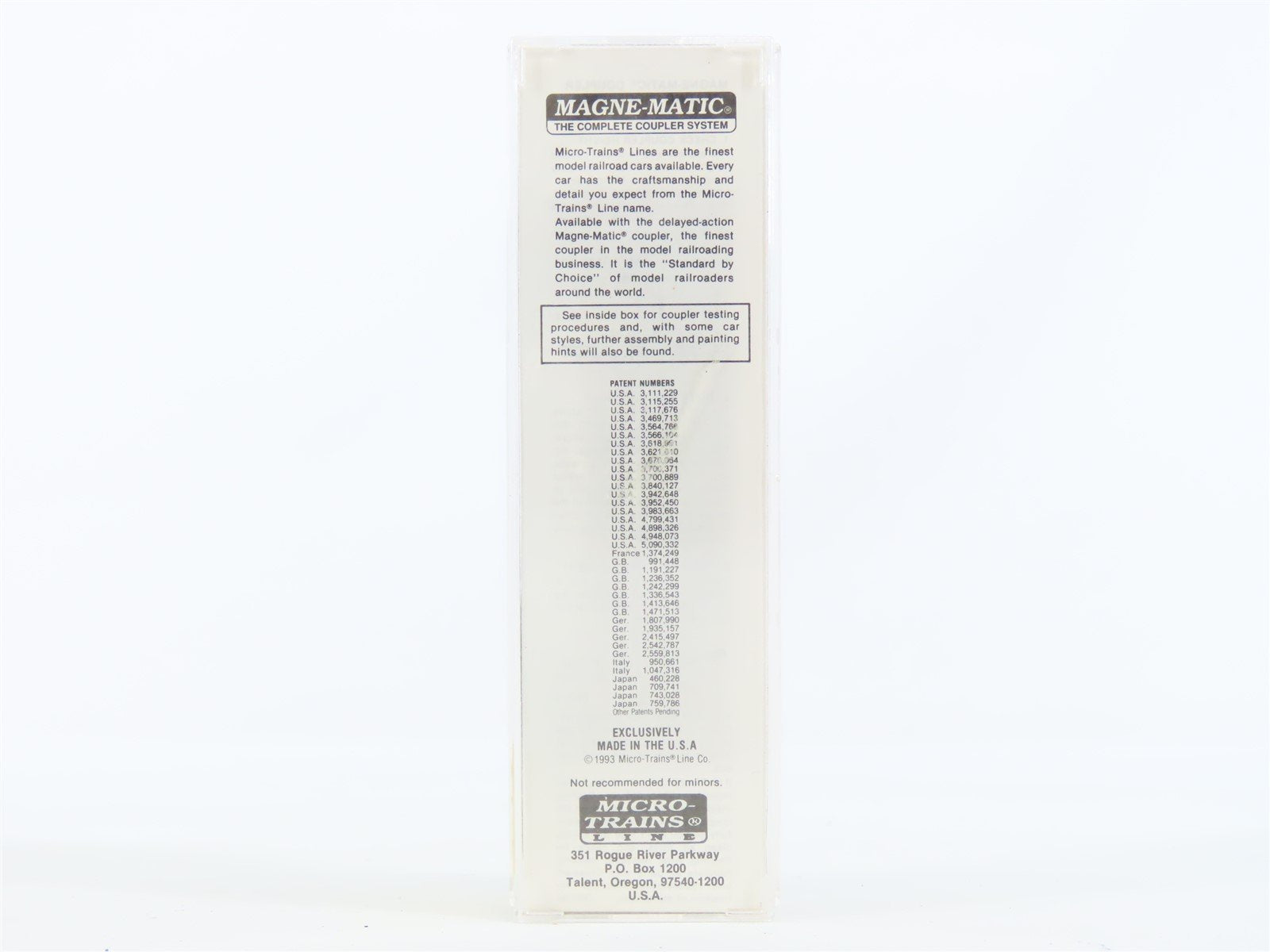 N Micro-Trains MTL #20190 GN Great Northern Circus Train 40' Box Car #18007