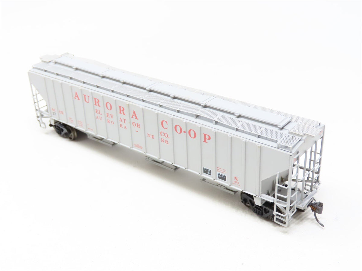 HO InterMountain 45356-03 ACOX Aurora Co-op Elevator 3-Bay Covered Hopper #37