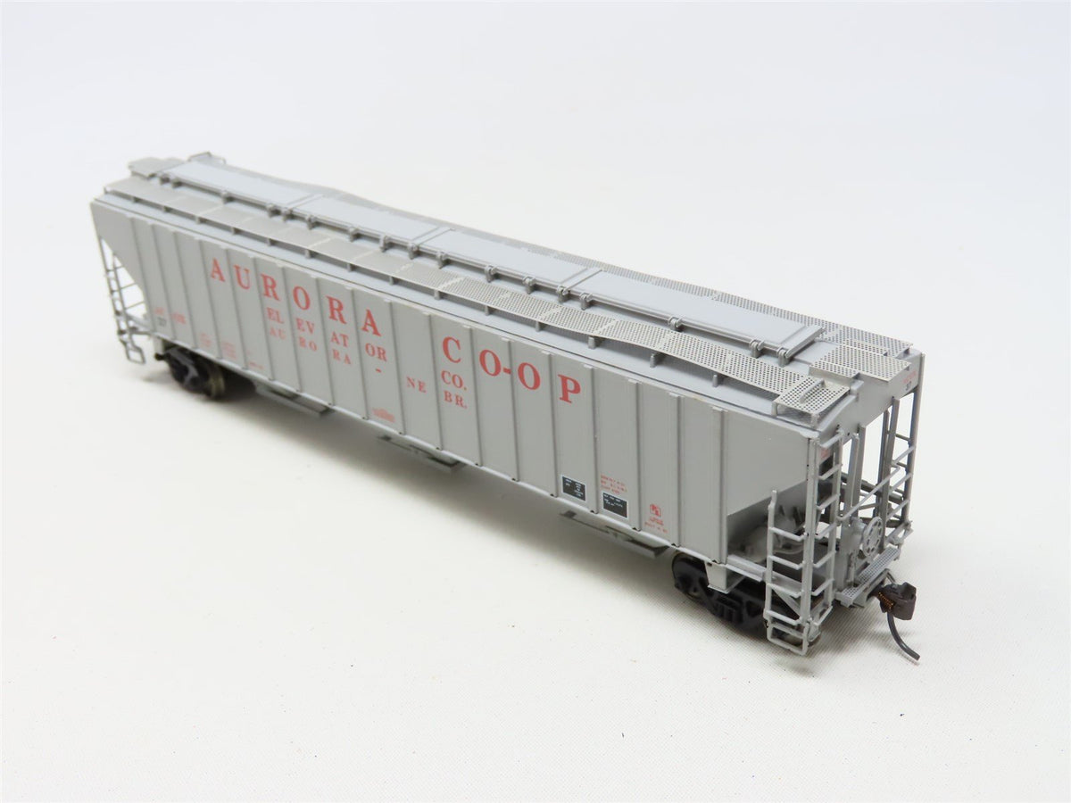 HO InterMountain 45356-03 ACOX Aurora Co-op Elevator 3-Bay Covered Hopper #37