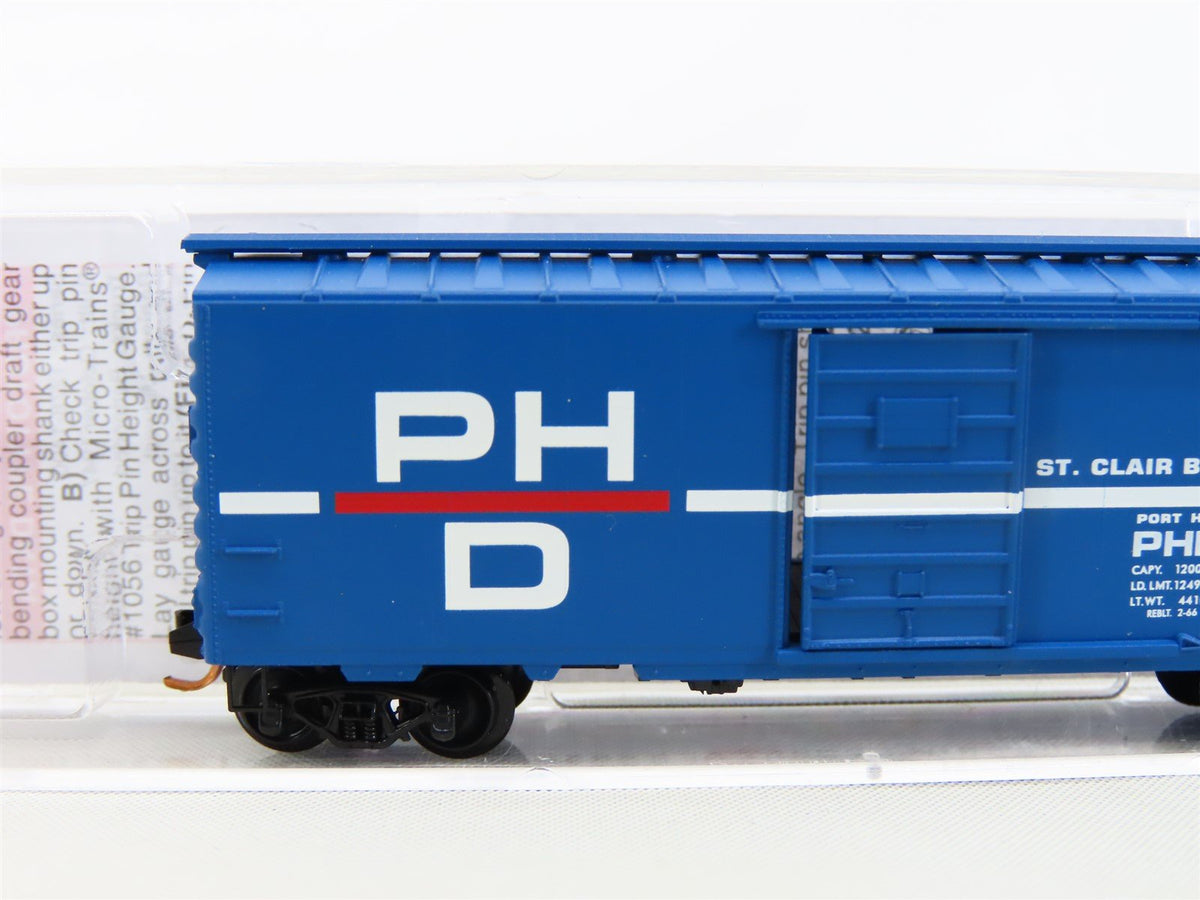 N Scale Micro-Trains MTL #02000150 PHD Port Huron &amp; Detroit 40&#39; Box Car #1309
