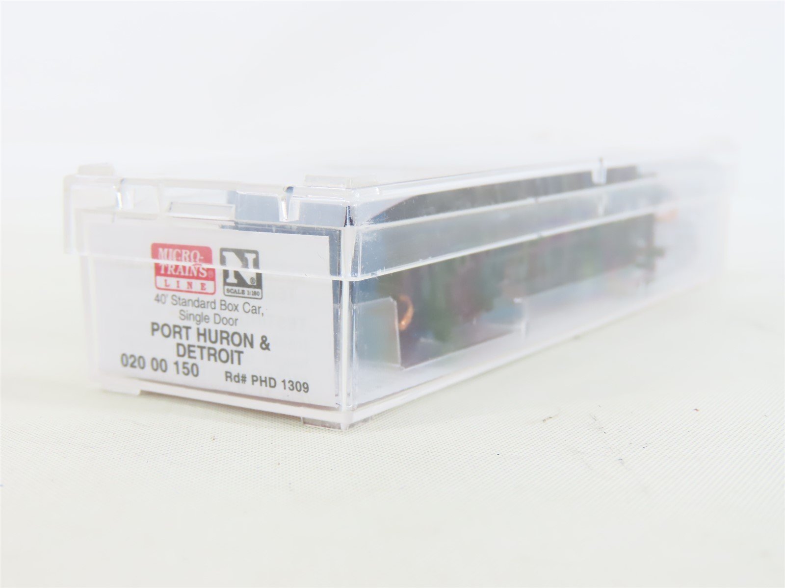 N Scale Micro-Trains MTL #02000150 PHD Port Huron & Detroit 40' Box Car #1309