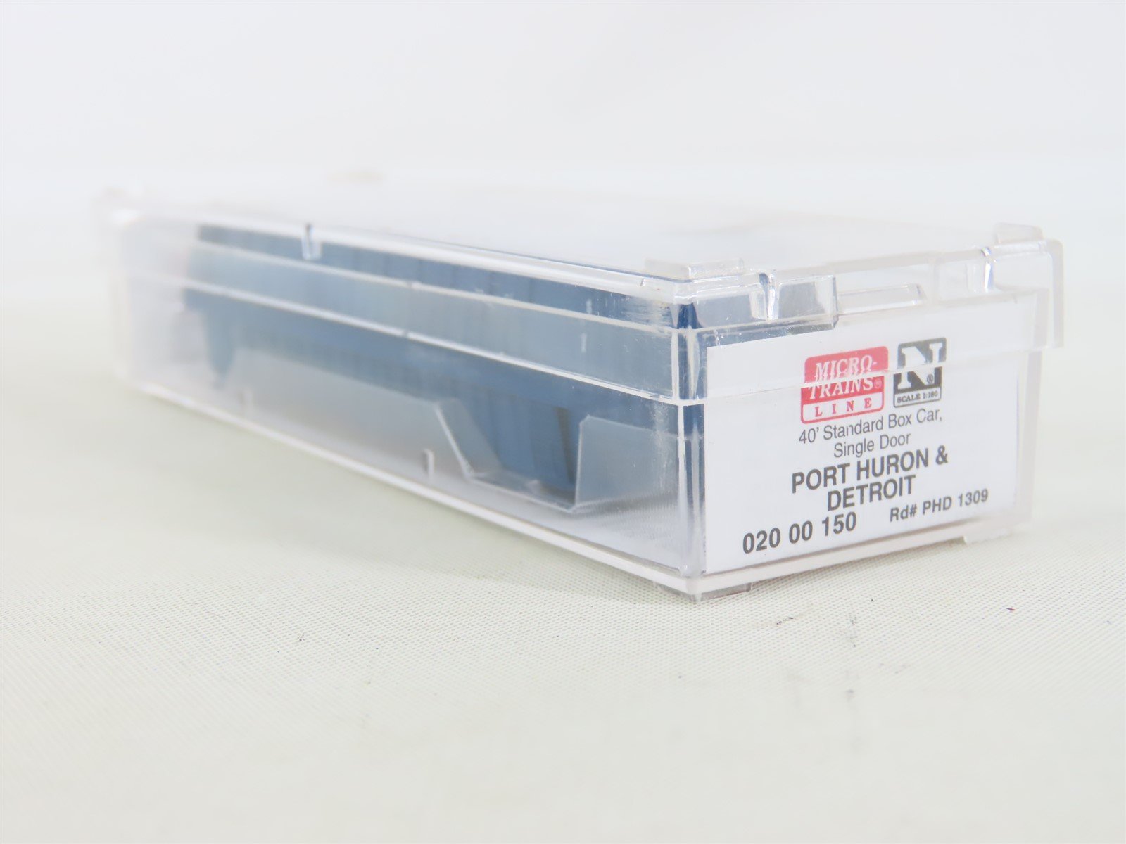 N Scale Micro-Trains MTL #02000150 PHD Port Huron & Detroit 40' Box Car #1309