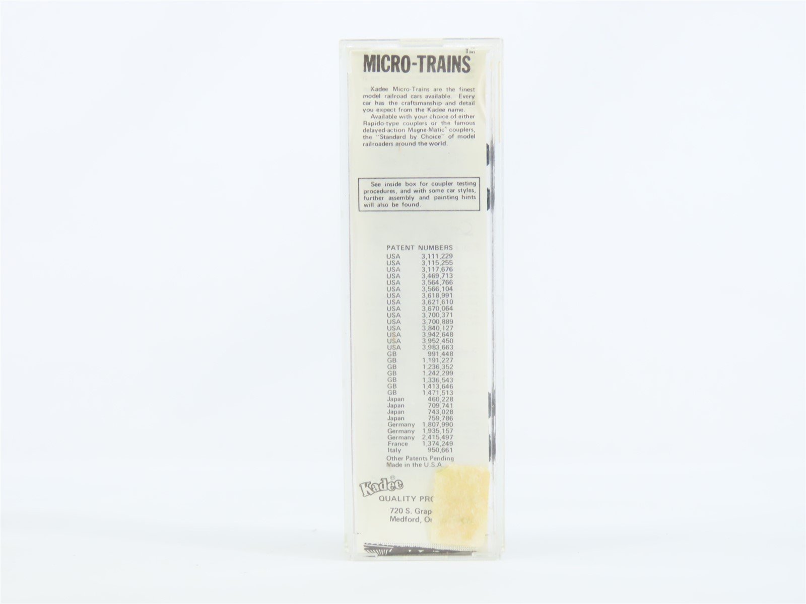 N Scale Kadee Micro-Trains MTL #20312 B&O Baltimore & Ohio 40' Box Car #468599