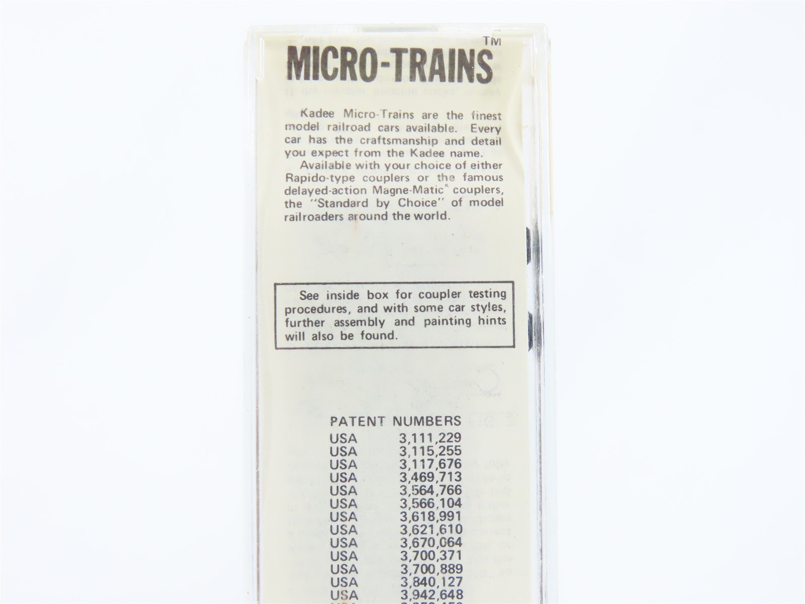 N Scale Kadee Micro-Trains MTL #20312 B&O Baltimore & Ohio 40' Box Car #468599