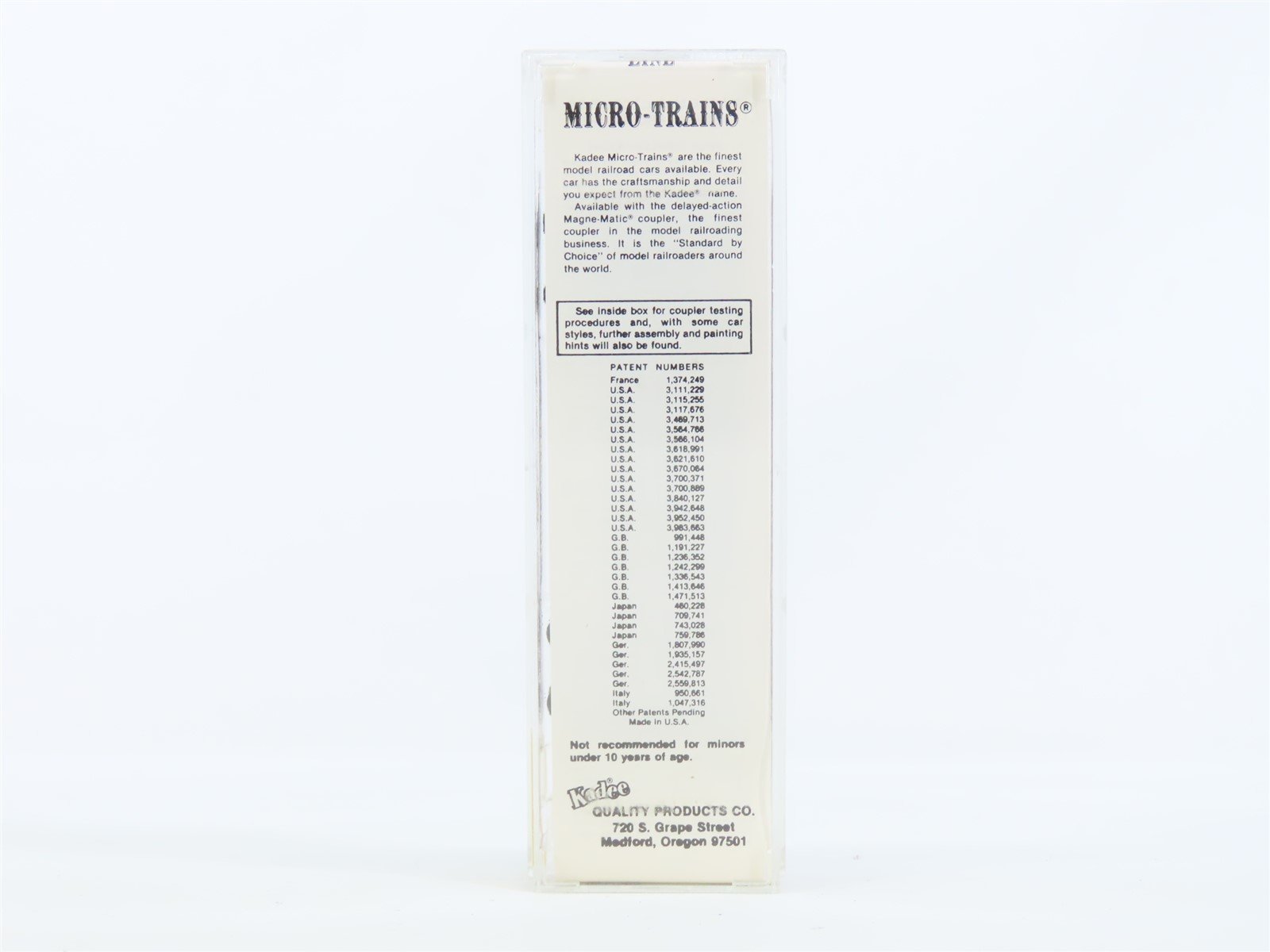 N Scale Kadee Micro-Trains MTL #20720 TC Tennessee Central 40' Box Car #7924