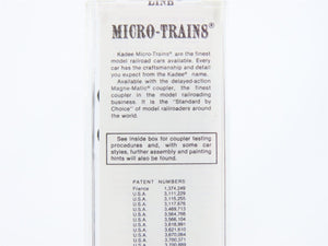 N Scale Kadee Micro-Trains MTL #20980 NP Northern Pacific 40' Box Car #27588