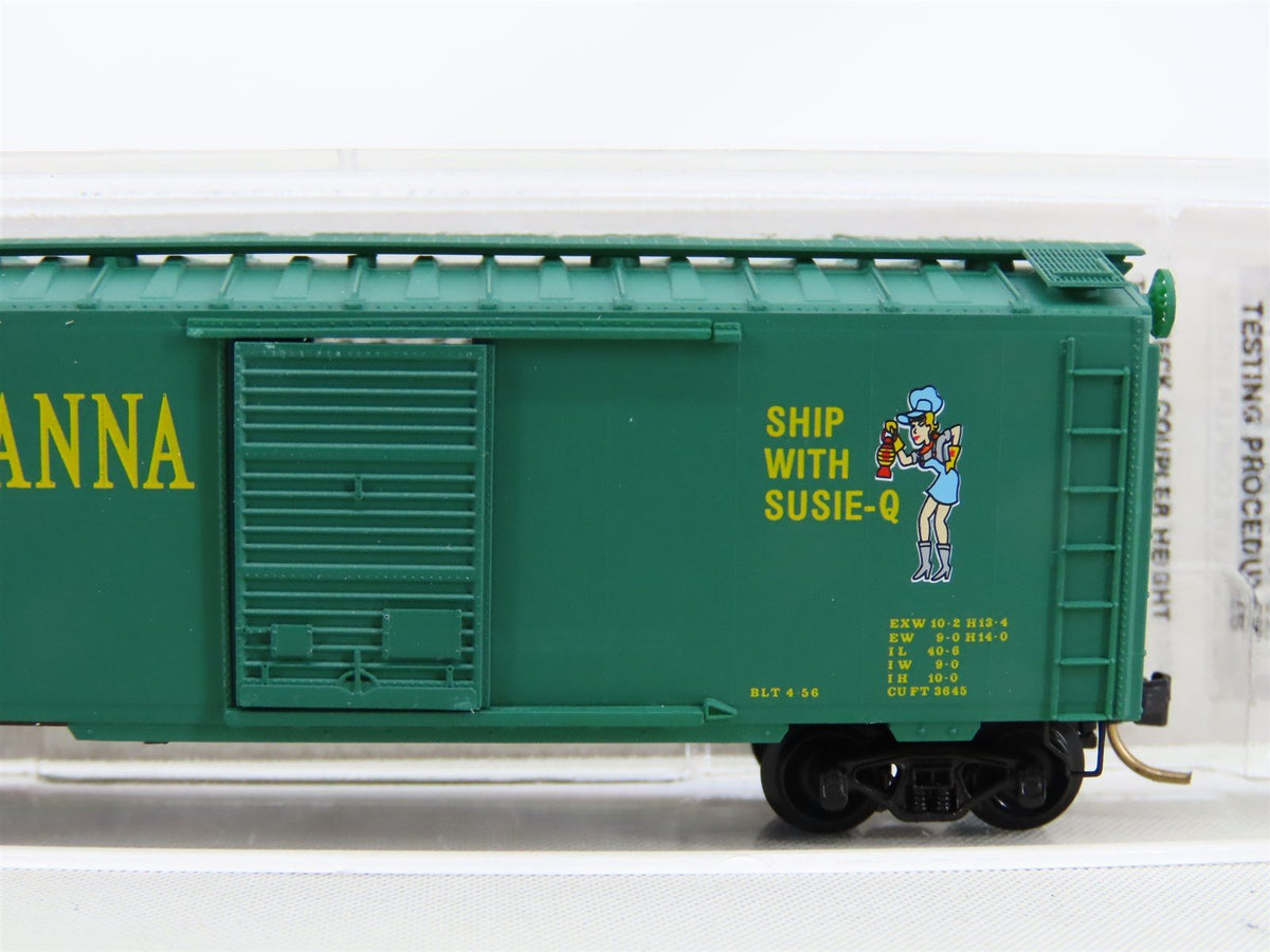 N Micro-Trains MTL #20670 NYSW Susquehanna &quot;Ship With Susie-Q&quot; 40&#39; Box Car #504