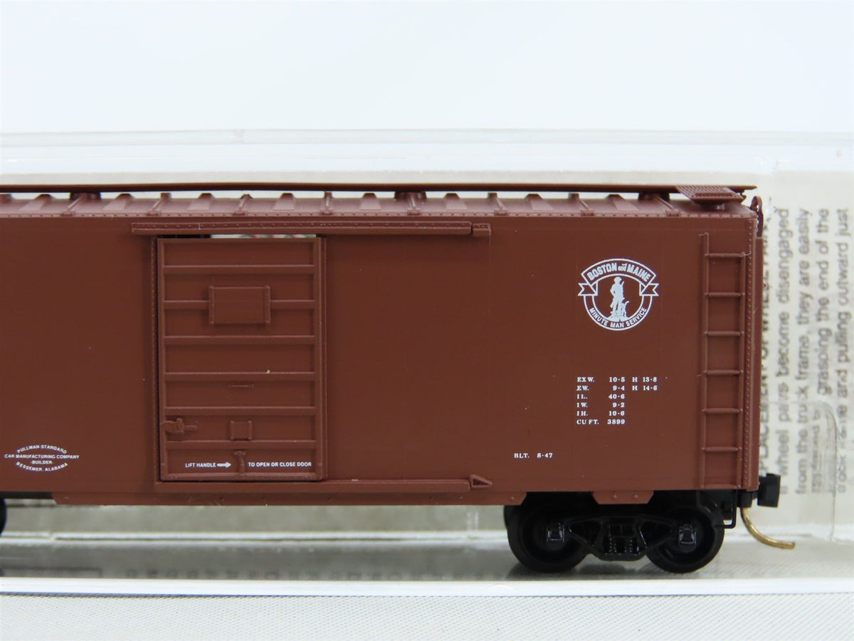 N Scale Micro-Trains MTL #20426 MTC &quot;Minute Man Service&quot;40&#39; Box Car #74015