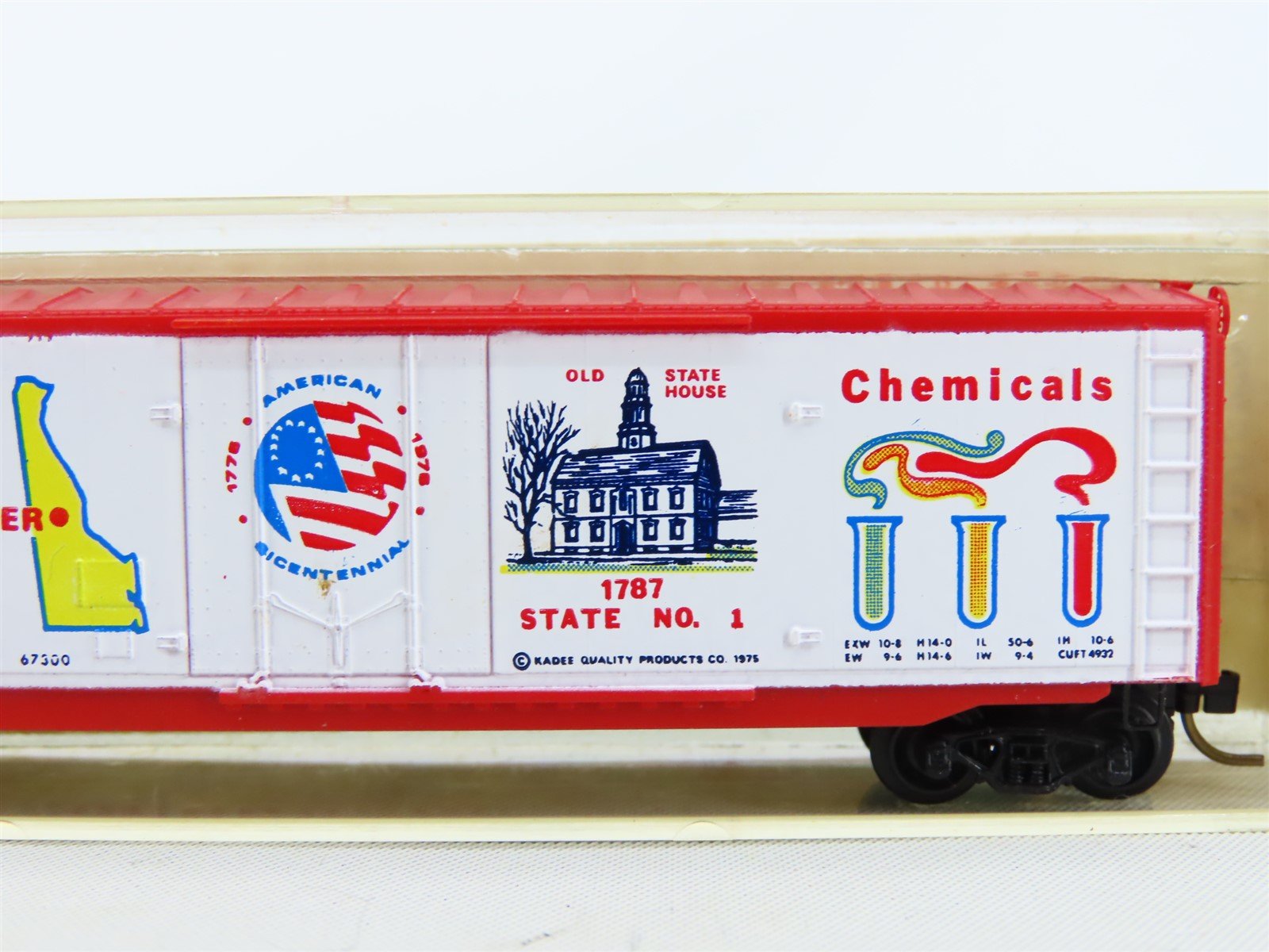 N Kadee Micro-Trains MTL #38070 DRLX Delaware Bicentennial Box Car - Blue Label