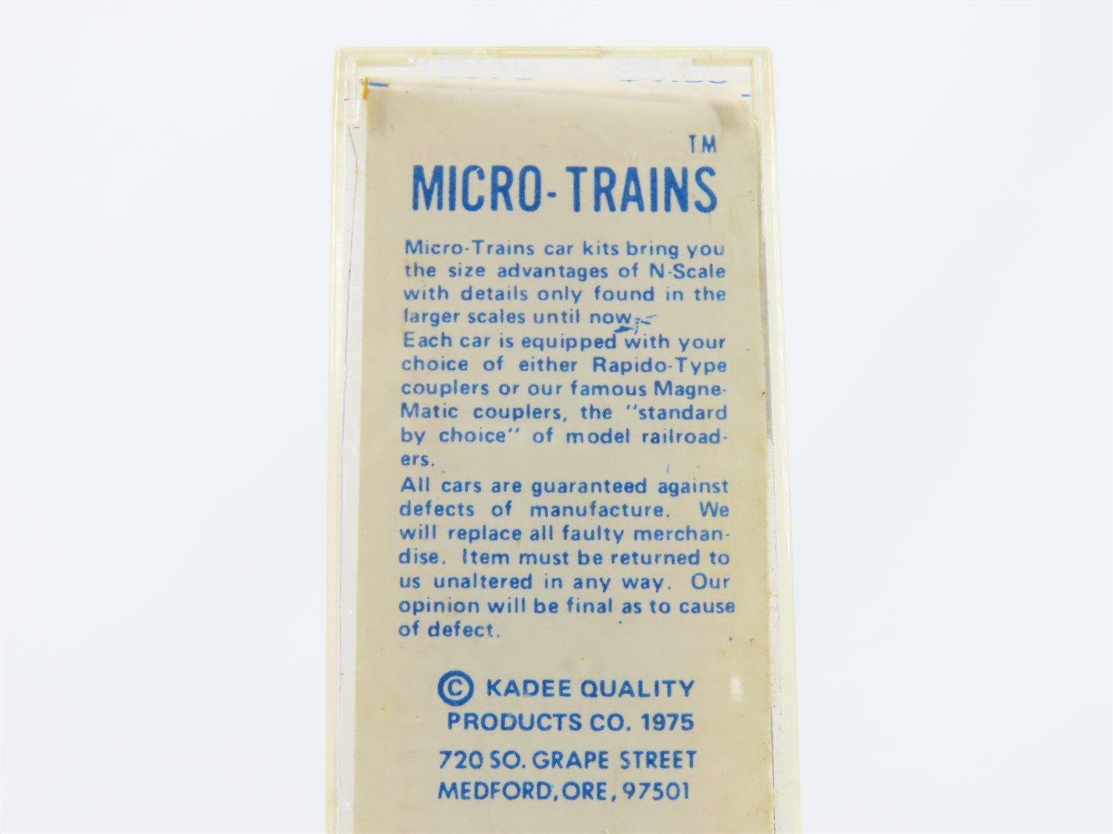 N Kadee Micro-Trains MTL #38070 DRLX Delaware Bicentennial Box Car - Blue Label