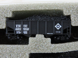 Z Scale FULL THROTTLE #WDW 2015 Erie Railroad 2-Bay Hopper w/ Coal Load Set #1