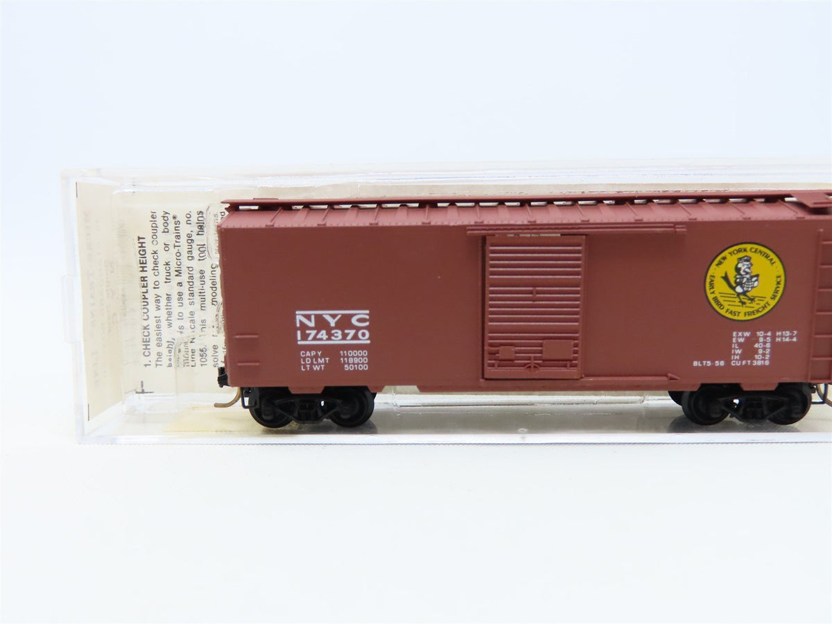 N Scale Micro-Trains MTL #20380 NYC New York Central 40&#39; Box Car #174370