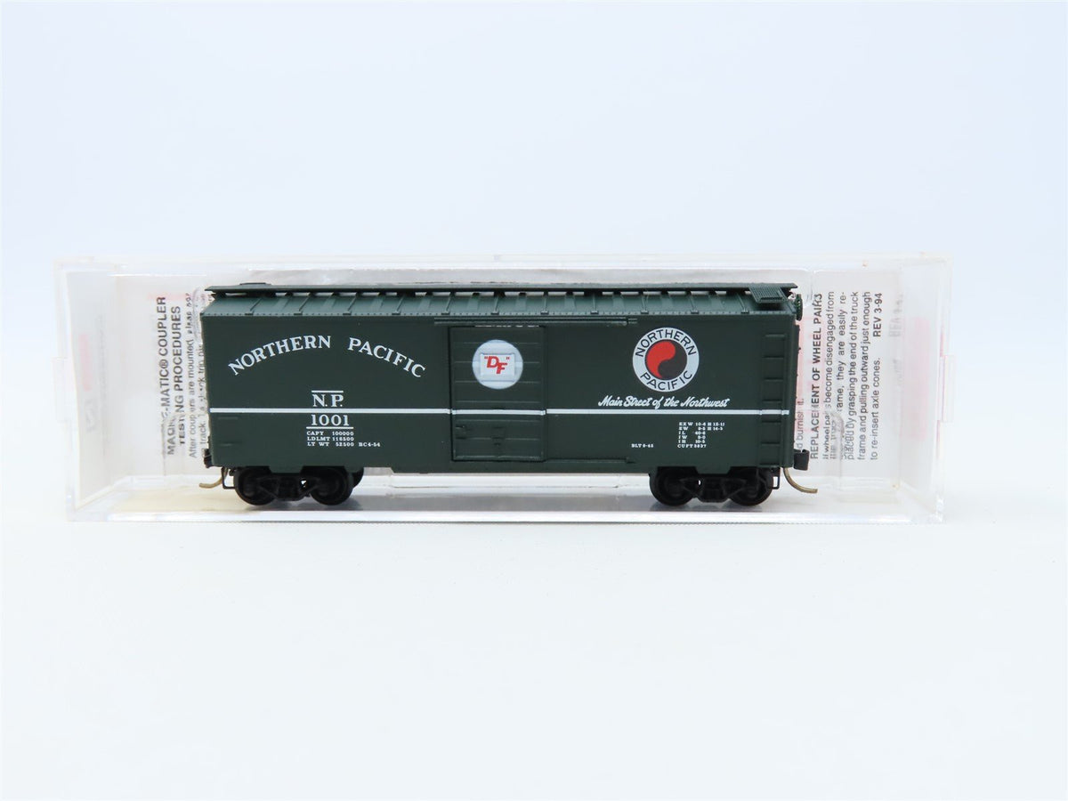 N Scale Micro-Trains MTL #20236 NP Northern Pacific 40&#39; Box Car #1001