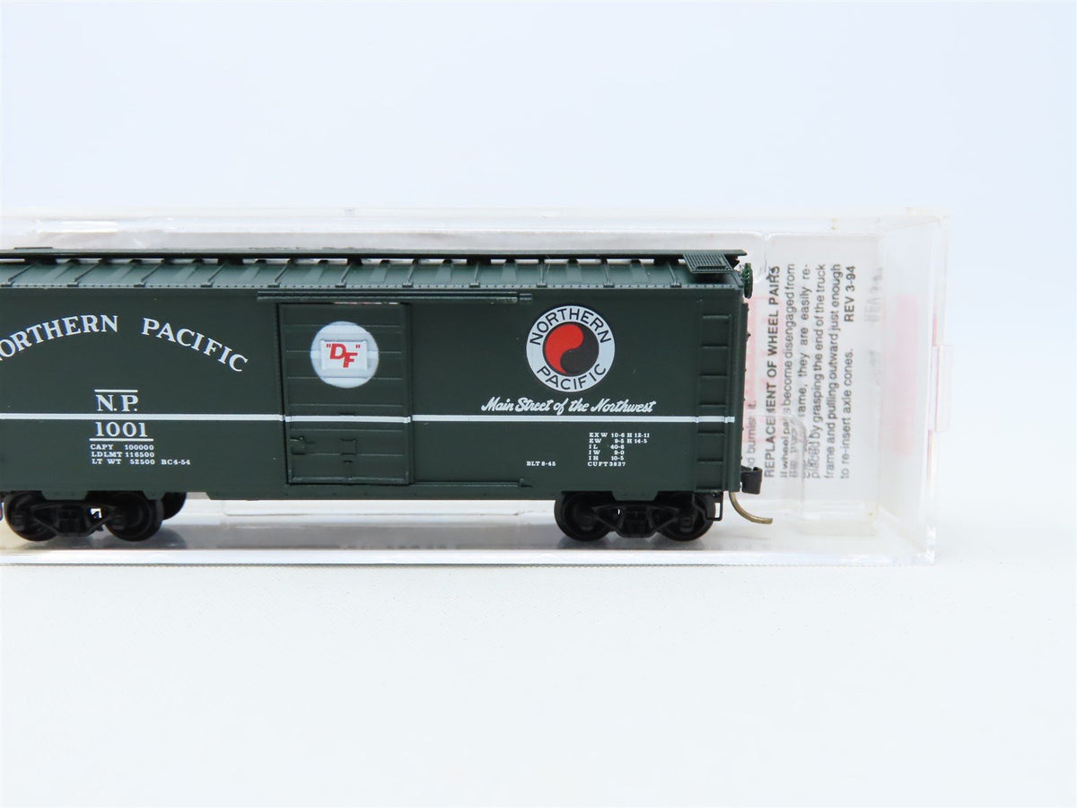 N Scale Micro-Trains MTL #20236 NP Northern Pacific 40&#39; Box Car #1001