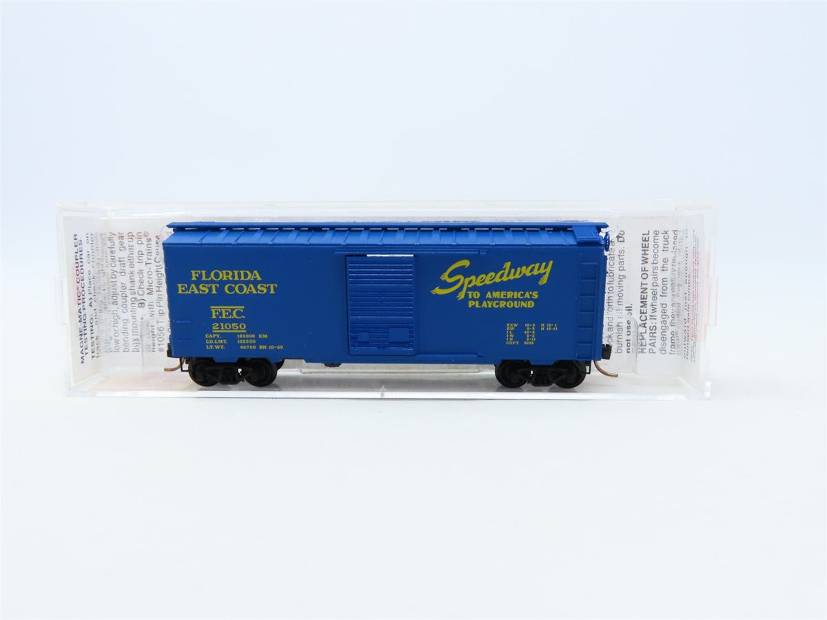 N Scale Micro-Trains MTL #20096 FEC Florida East Coast 40&#39; Box Car #21050