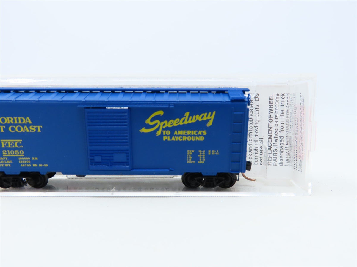 N Scale Micro-Trains MTL #20096 FEC Florida East Coast 40&#39; Box Car #21050