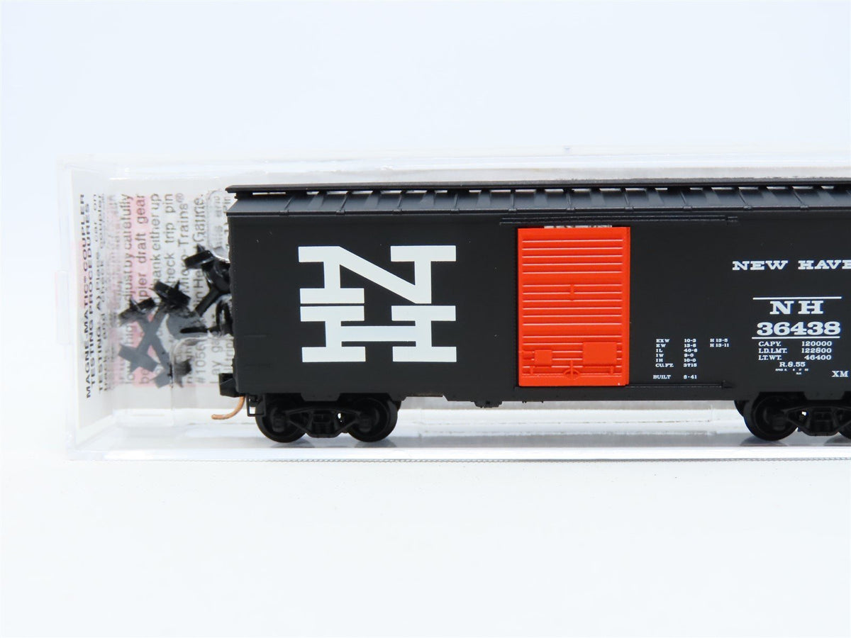 N Scale Micro-Trains MTL #20350 NH New Haven 40&#39; Single Door Box Car #36438