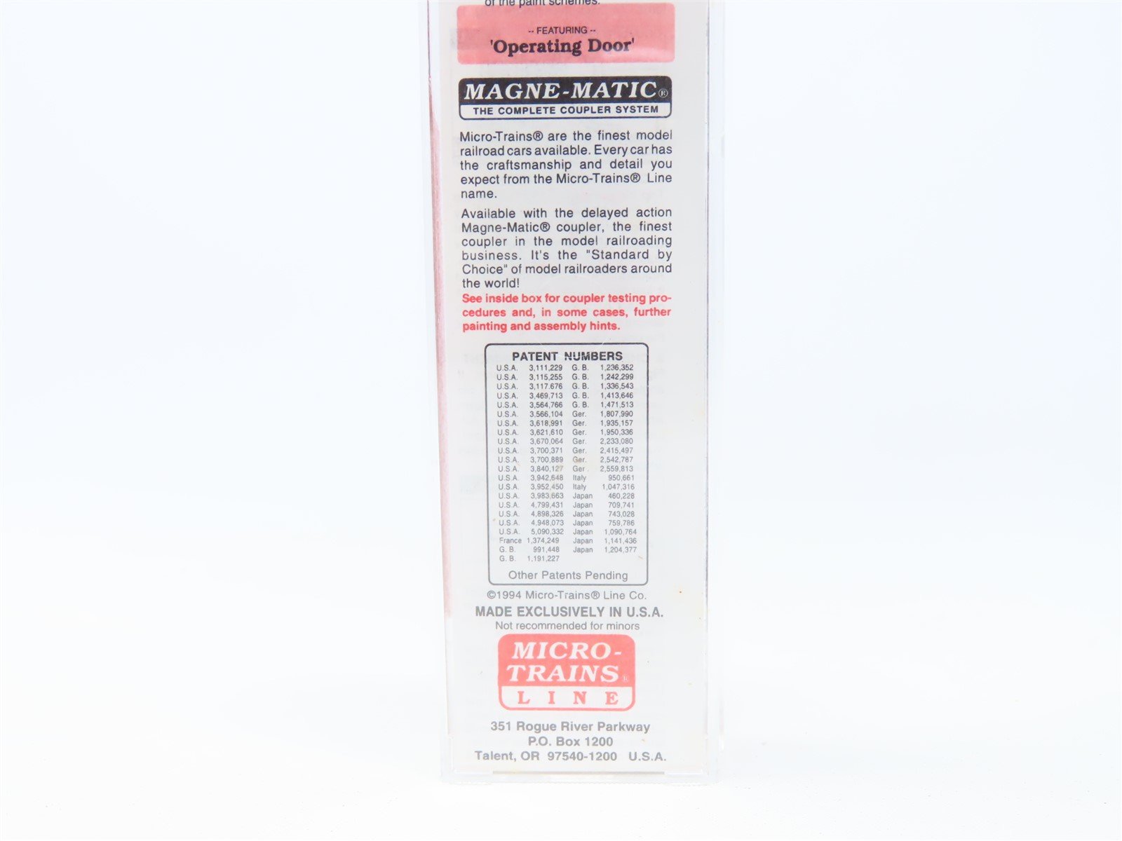 N Micro-Trains MTL #20176 GN Great Northern 