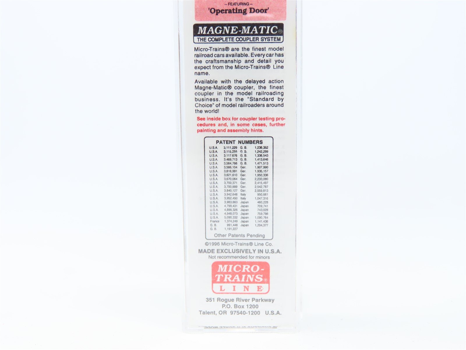 N Scale Micro-Trains MTL #20226 GN Great Northern 40' Single Door Box Car #2533