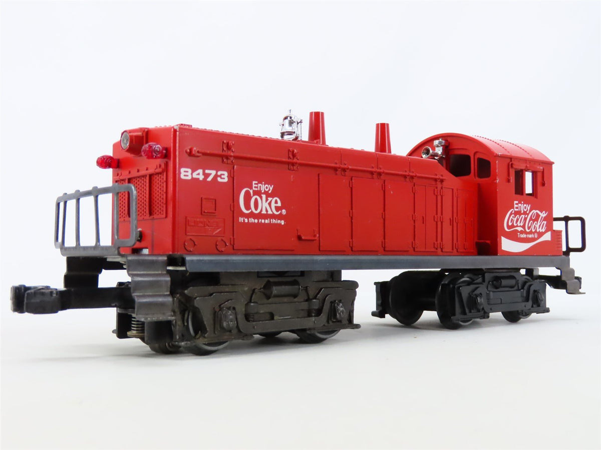 O Gauge 3-Rail Lionel 8473 Coca-Cola, Sprite, Tab &amp; Fanta NW2 Diesel Freight Set