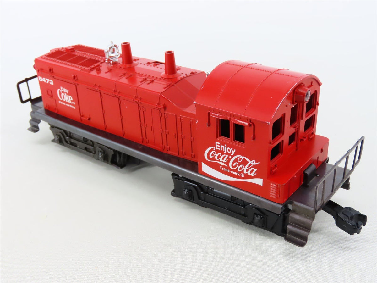 O Gauge 3-Rail Lionel 8473 Coca-Cola, Sprite, Tab &amp; Fanta NW2 Diesel Freight Set