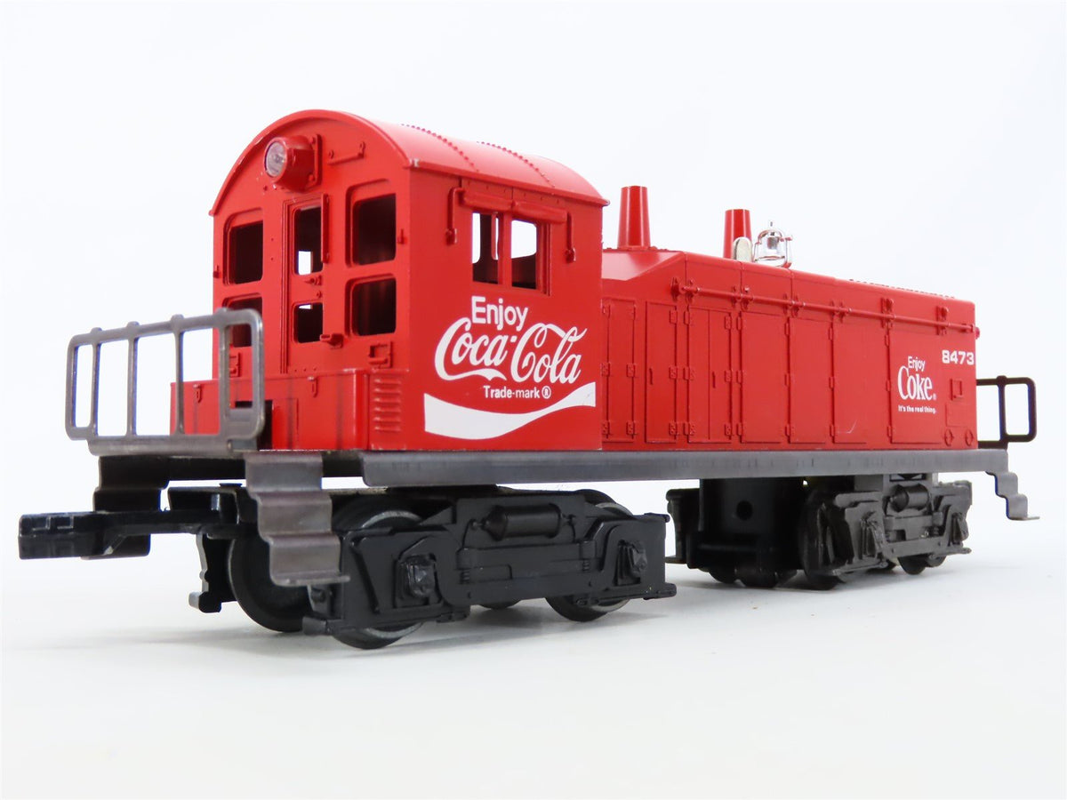 O Gauge 3-Rail Lionel 8473 Coca-Cola, Sprite, Tab &amp; Fanta NW2 Diesel Freight Set