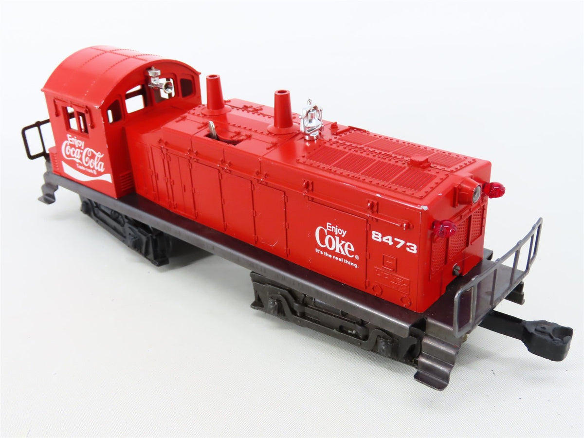 O Gauge 3-Rail Lionel 8473 Coca-Cola, Sprite, Tab &amp; Fanta NW2 Diesel Freight Set