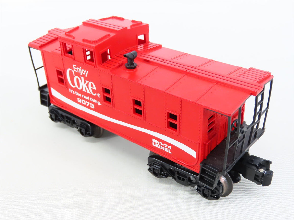 O Gauge 3-Rail Lionel 8473 Coca-Cola, Sprite, Tab &amp; Fanta NW2 Diesel Freight Set