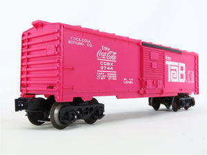 O Gauge 3-Rail Lionel 8473 Coca-Cola, Sprite, Tab & Fanta NW2 Diesel Freight Set