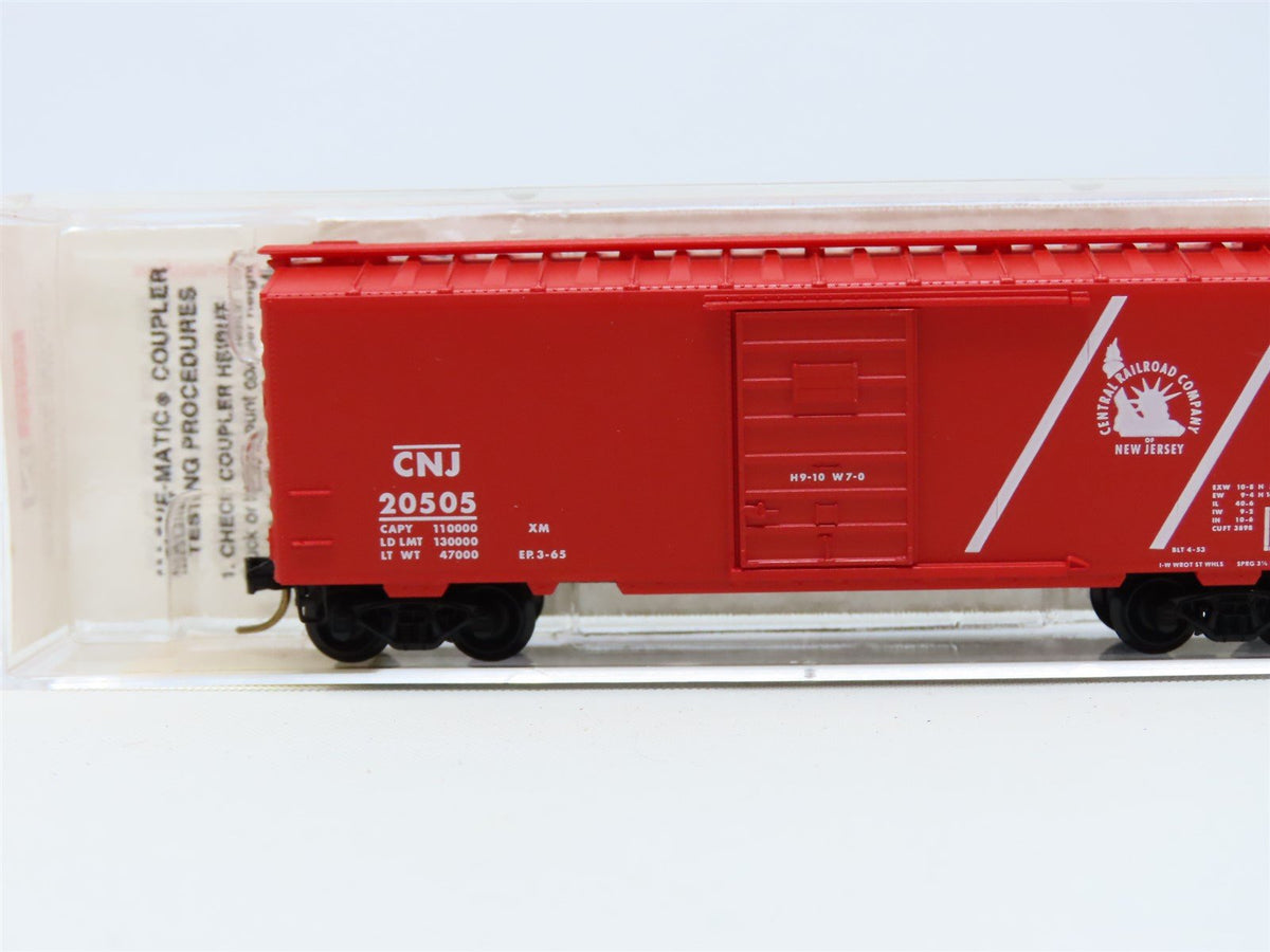 N Scale Micro-Trains MTL #20196 CNJ Jersey Central 40&#39; Box Car #20505