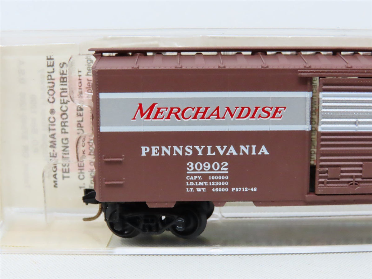 N Scale Micro-Trains MTL #20066 PRR Pennsylvania Merchandise 40&#39; Box Car #30902