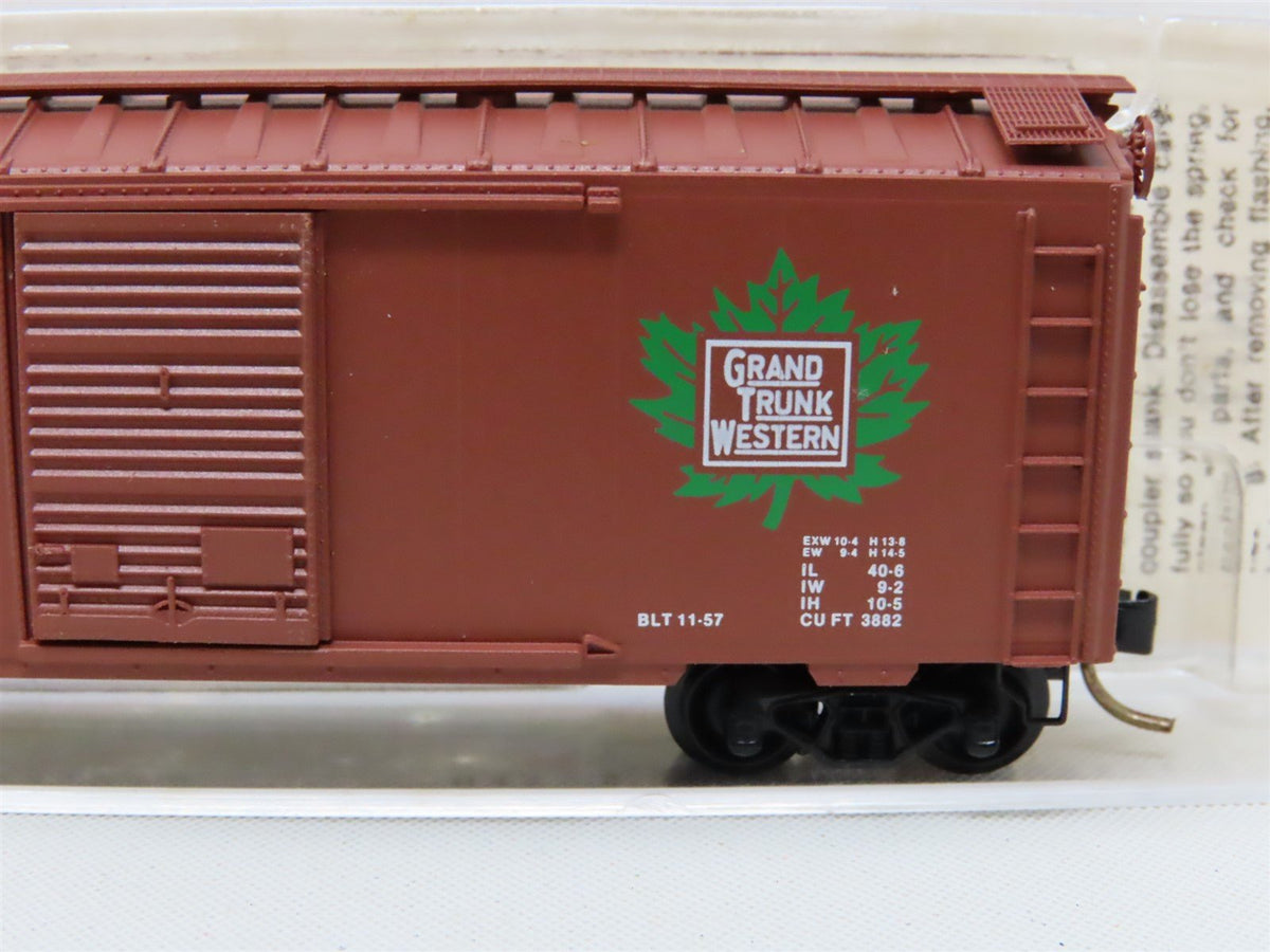 N Micro-Trains MTL #20010 GTW Grand Trunk Western 40&#39; Single Door Box Car 516768